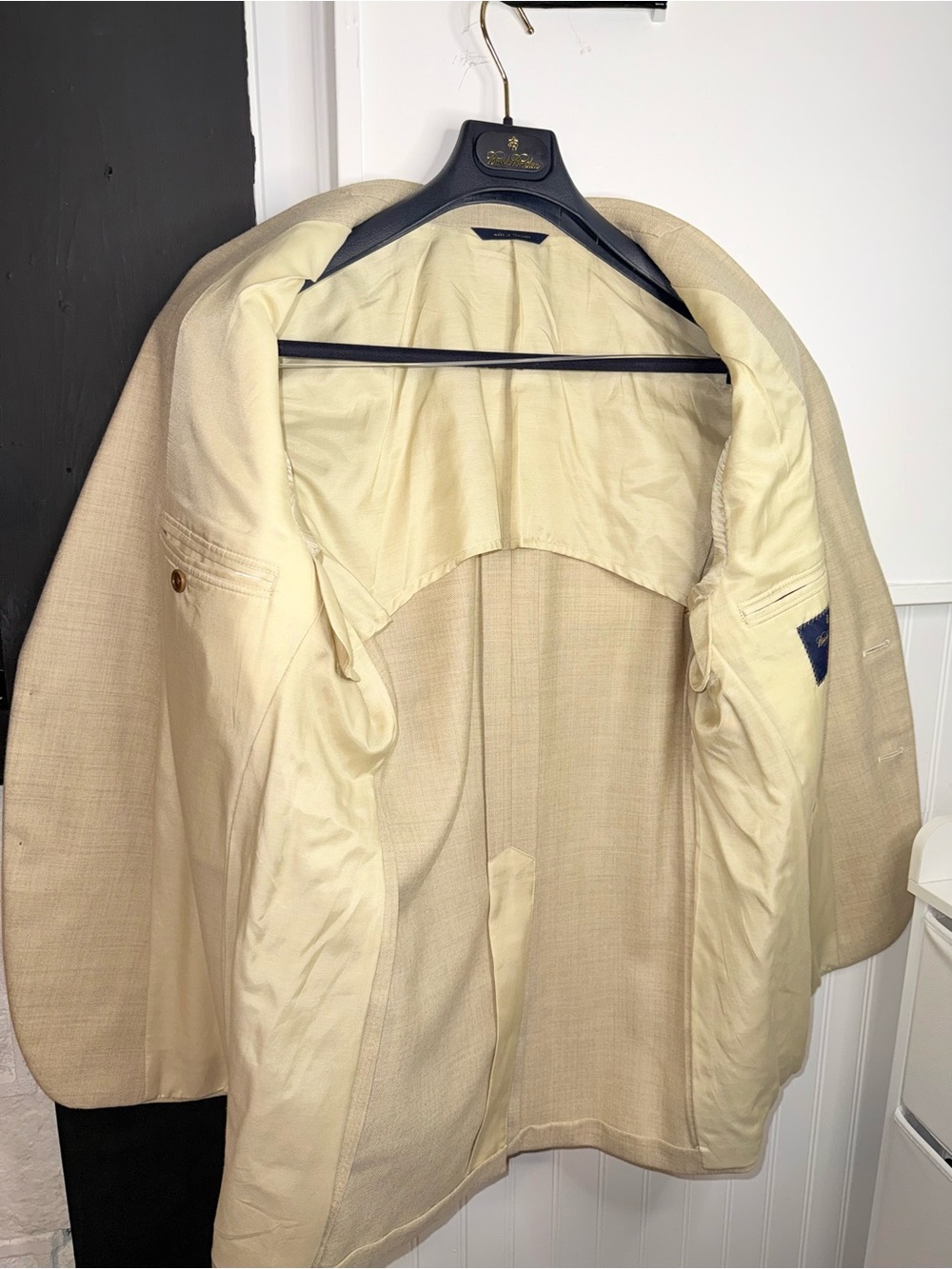 Brooks Brothers Beige Two-Button Sport Coat - Picture 5 of 10